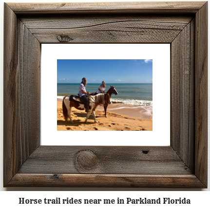 horse trail rides near me in Parkland, Florida